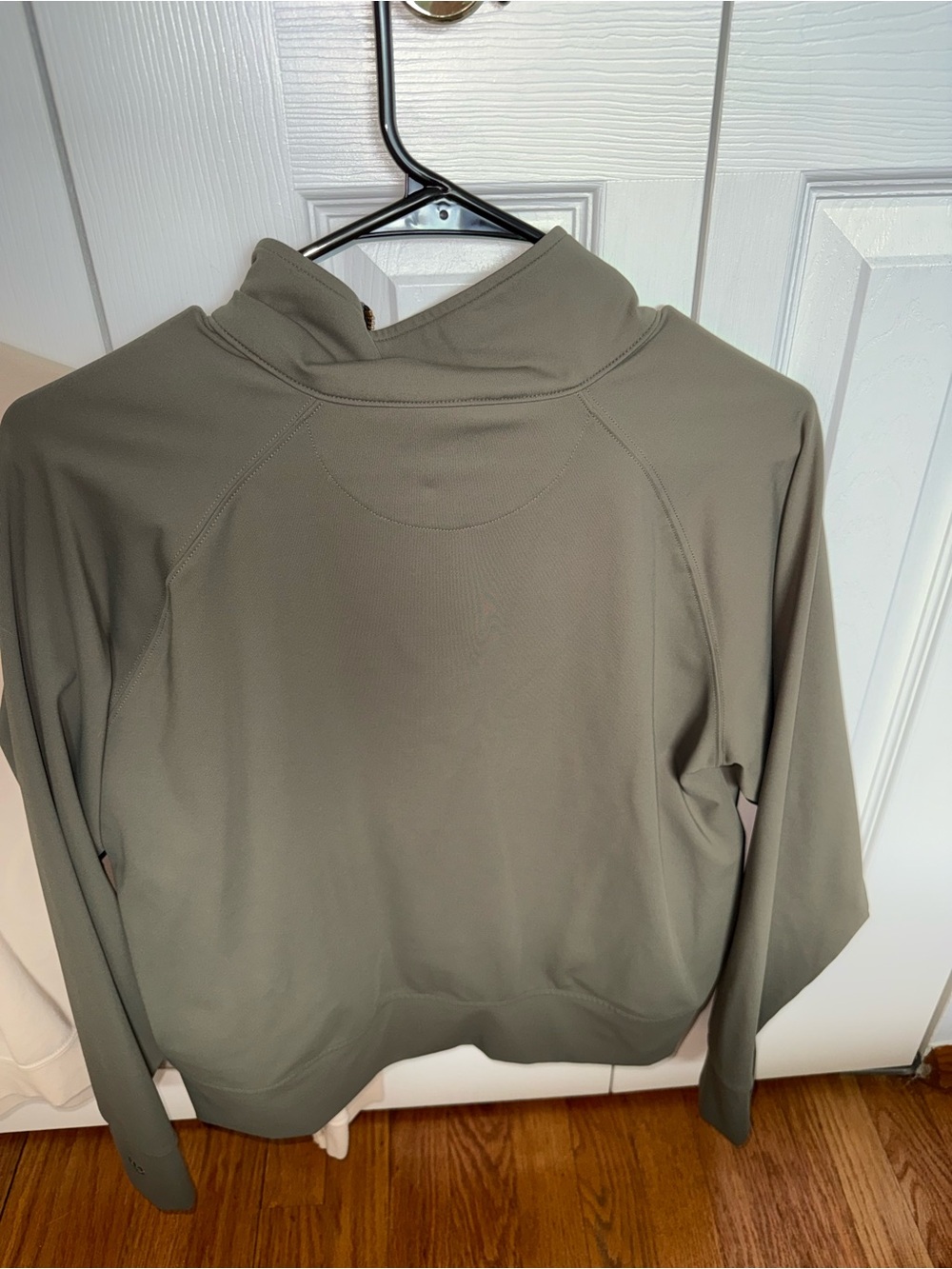 Albion Olive Green Half-Zip Pullover Sweatshirt - Picture 5 of 5